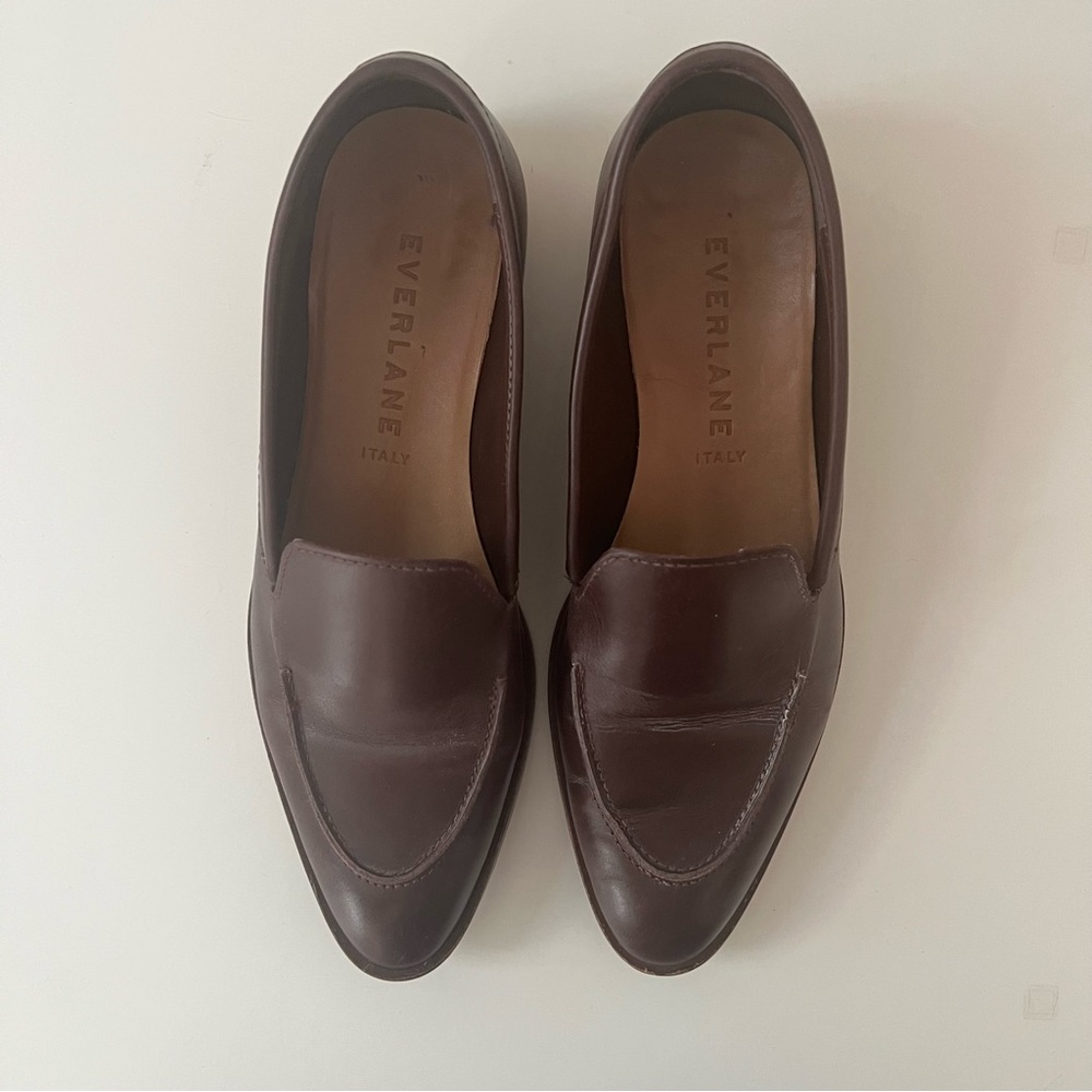 Everlane The Modern Loafer Burgundy | Moving Sale
